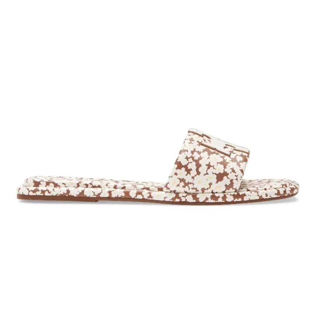 NIB Tory Burch daisy T-sport slides Size: 9.5